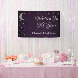 Written In The Stars Bridal Shower Banner