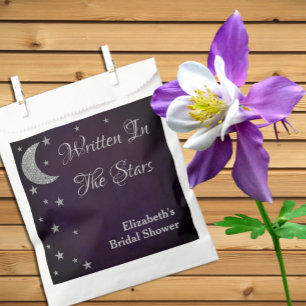 Written In The Stars Bridal Shower Favor Bag