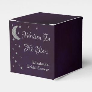Written In The Stars Bridal Shower Favor Boxes
