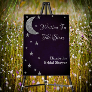 Written In The Stars Bridal Shower Foam Board