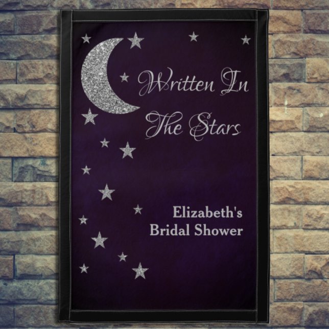 Written In The Stars Bridal Shower Pennant (Creator Uploaded)