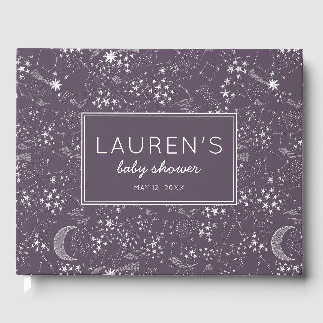 Written in the Stars Constellation Guest Book (Front)