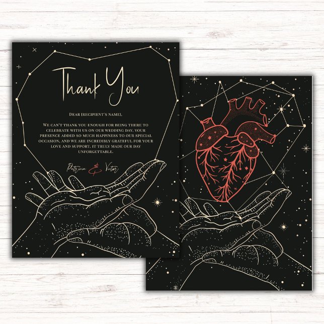 Written in the Stars Thank You Card (Creator Uploaded)