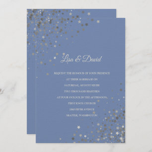 Written In The Stars Wedding Invitation