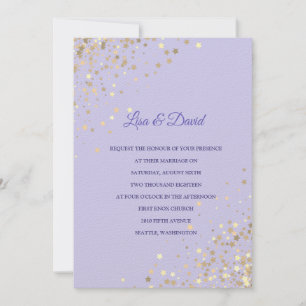 Written In The Stars Wedding Invitation