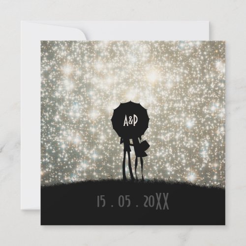 Written in the Stars Wedding Invitation