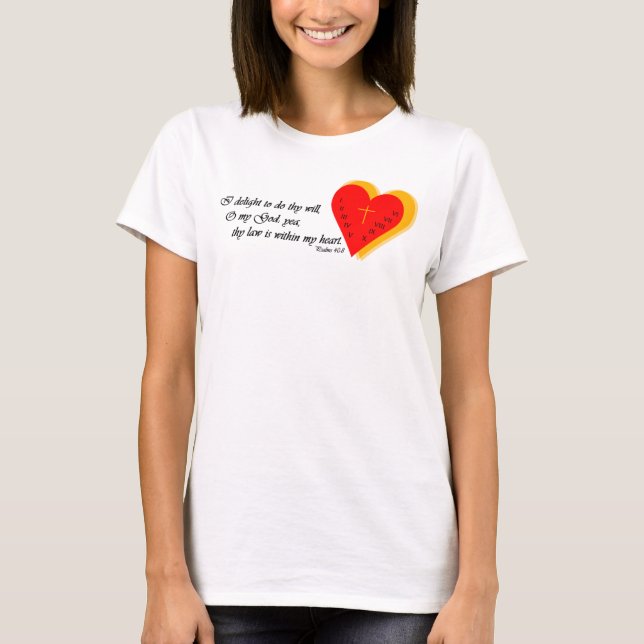 Written on my Heart T-Shirt (Front)
