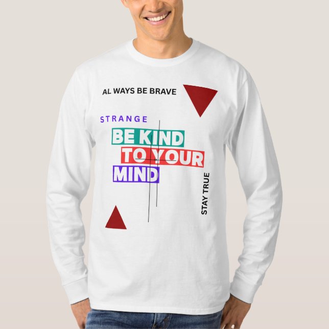 Writting designs T-Shirt (Front)