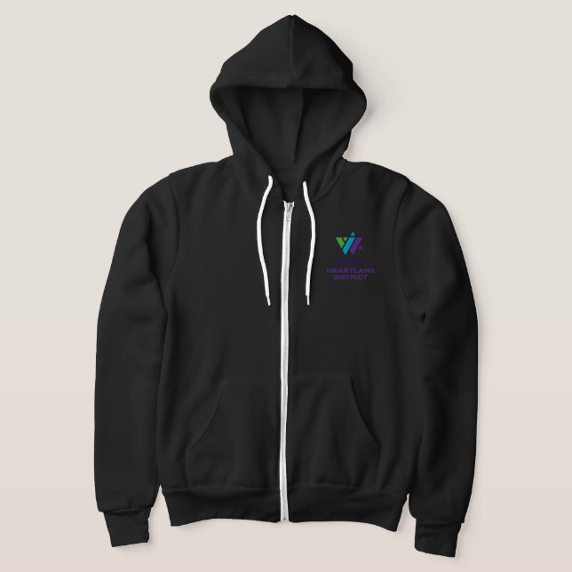 WRJ Heartland Zip-Up Hoodie (Laydown)