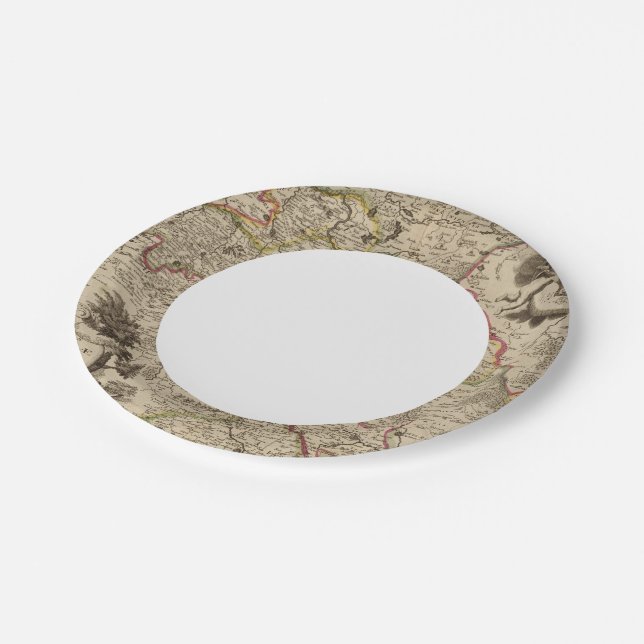 Wroclaw Poland Paper Plates (Angled)