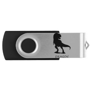 Wrong Dinosaur T-rex Dragon Flash Drive