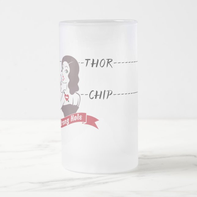 Wrong Hole Chip or Thor Mug (Center)