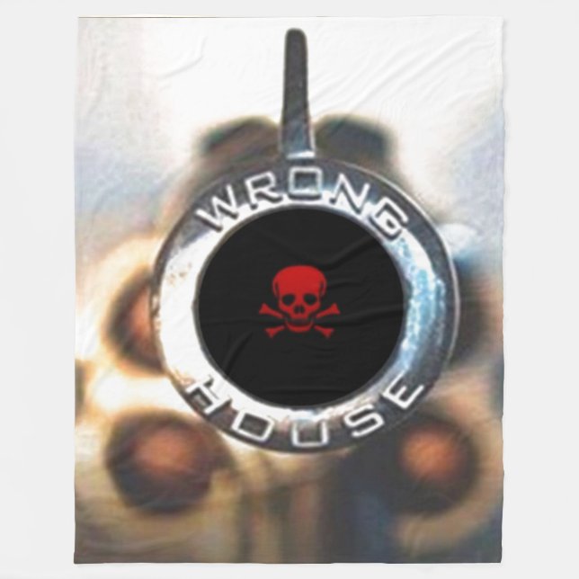 WRONG HOUSE FLEECE BLANKET (Front)