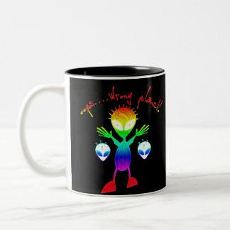 Wrong Planet Alien Mugs
