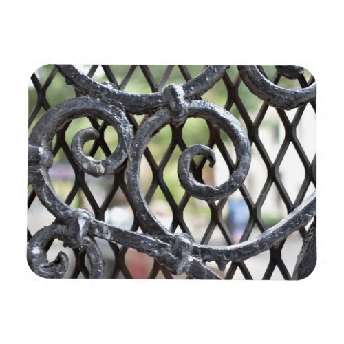 Wrought Iron Gate Upper West Side New York NYC Magnet