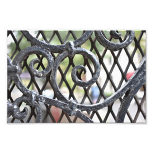 Wrought Iron Gate Upper West Side New York NYC Photo Print