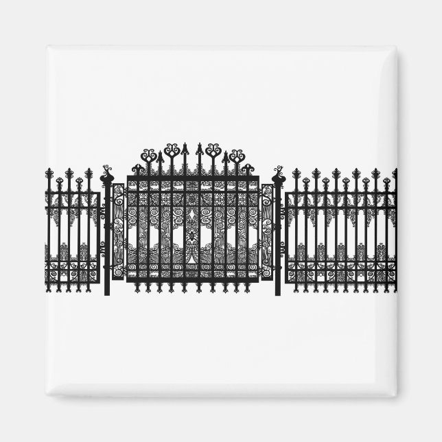 Wrought Iron Magnet (Front)