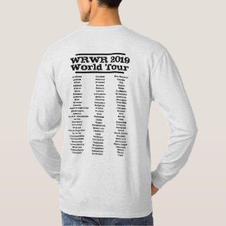 WRWR World Tour Long Sleeve T-Shirt