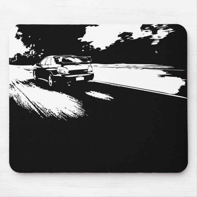 WRX STI Street Cruise Mouse Pad (Front)