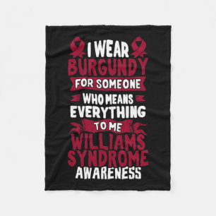 Ws - Williams Syndrome Awareness  Fleece Blanket
