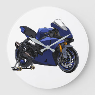 WSBK Yamaha Large Clock