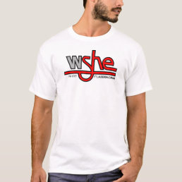 WSHE 103.5 FM VINTAGE STYLE Light Colors  T-Shirt