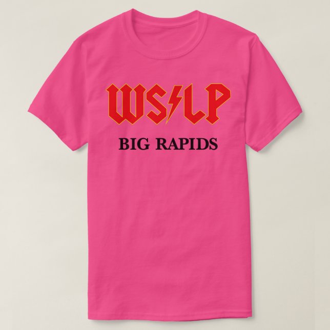 WSLP BIG RAPIDS T-Shirt (Design Front)
