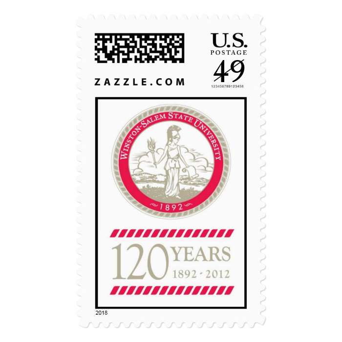 WSSU Commemorative Anniversary Stamp