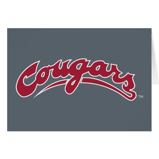 WSU Cougars Logo (Front Horizontal)