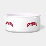 WSU Cougars Logo Bowl<br><div class="desc">Check out these official Washington State Cougar products! All of these products are customizable with your name, club, sport, or class year on Zazzle.com. Show off your Cougar pride by getting your WSU gear here. These products make perfect gifts for the Washington State student, alumni, family, friend, or fan in...</div>