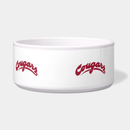 WSU Cougars Logo Bowl