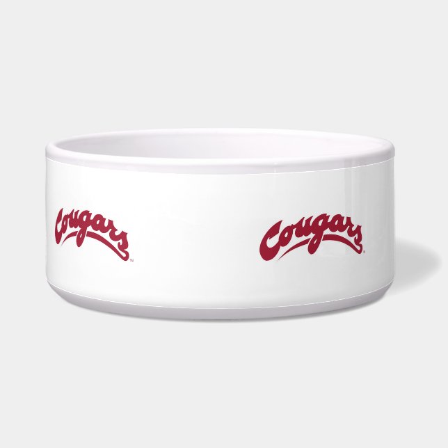 WSU Cougars Logo Bowl (Left)