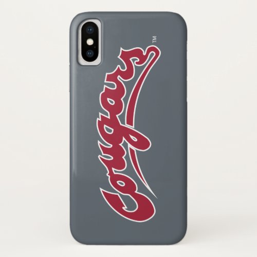 WSU Cougars Logo iPhone X Case