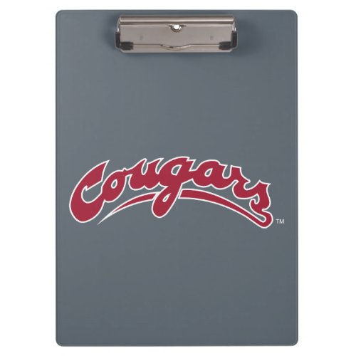 WSU Cougars Logo Clipboard