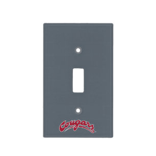 WSU Cougars Logo Light Switch Cover