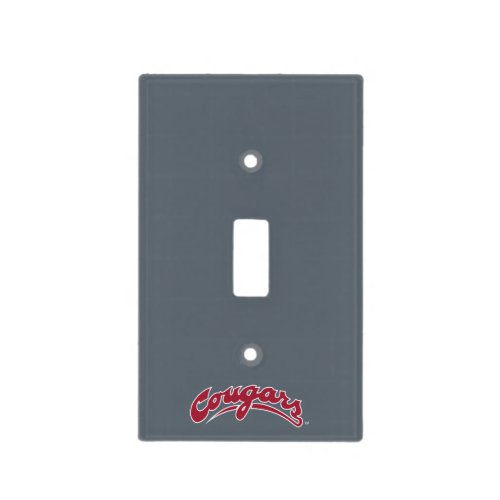 WSU Cougars Logo Light Switch Cover