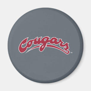WSU Cougars Logo Magnet