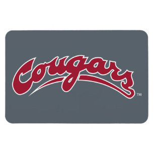 WSU Cougars Logo Magnet