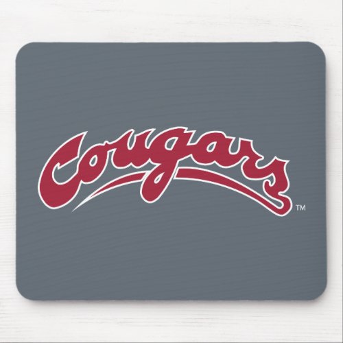 WSU Cougars Logo Mouse Pad