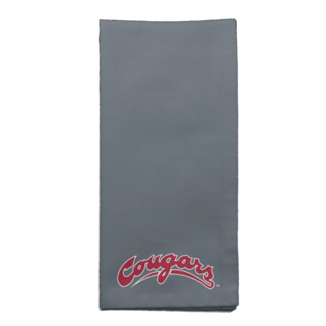 WSU Cougars Logo Napkin (Folded)