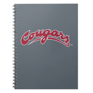 WSU Cougars Logo Notebook