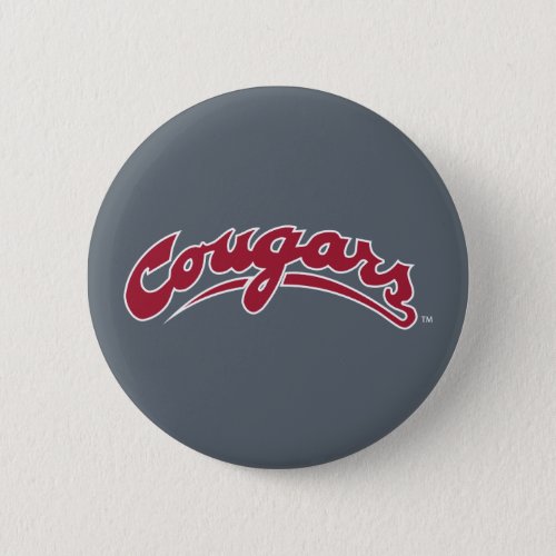 WSU Cougars Logo Pinback Button