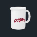WSU Cougars Logo Pitcher<br><div class="desc">Check out these official Washington State Cougar products! All of these products are customizable with your name, club, sport, or class year on Zazzle.com. Show off your Cougar pride by getting your WSU gear here. These products make perfect gifts for the Washington State student, alumni, family, friend, or fan in...</div>