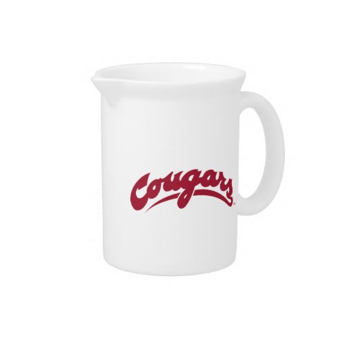 WSU Cougars Logo Pitcher