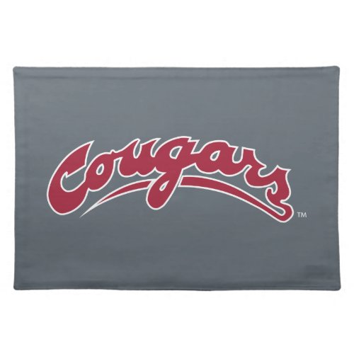 WSU Cougars Logo Placemat