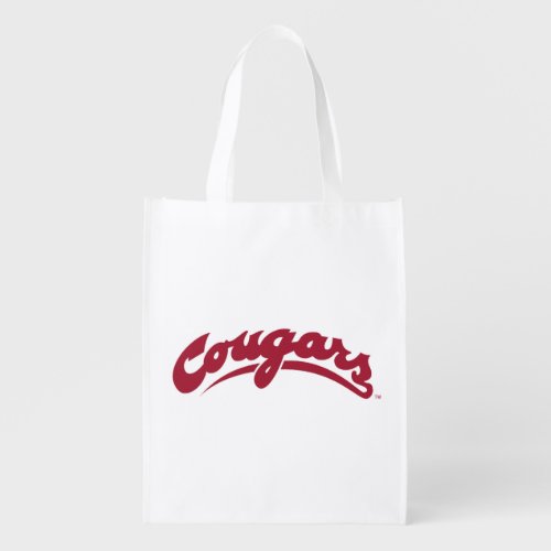 WSU Cougars Logo Reusable Grocery Bag