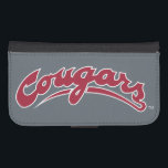 WSU Cougars Logo Phone Wallet<br><div class="desc">Check out these official Washington State Cougar products! All of these products are customizable with your name, club, sport, or class year on Zazzle.com. Show off your Cougar pride by getting your WSU gear here. These products make perfect gifts for the Washington State student, alumni, family, friend, or fan in...</div>