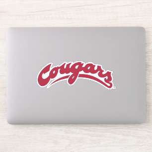 WSU Cougars Logo Sticker