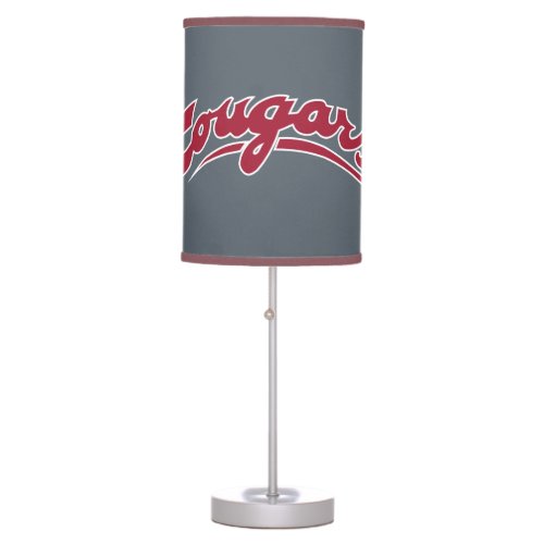 WSU Cougars Logo Table Lamp