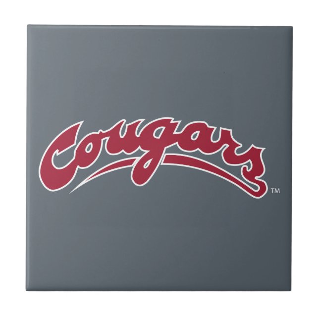 WSU Cougars Logo Tile (Front)